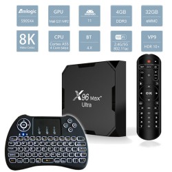 Optional Backlit Wireless Keyboard Remote Control