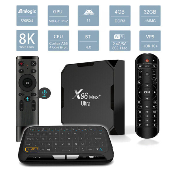 Optional H18 Touchpad Keyboard & Voice Remote Control Optional H18 Touchpad Keyboard & Voice Remote Control