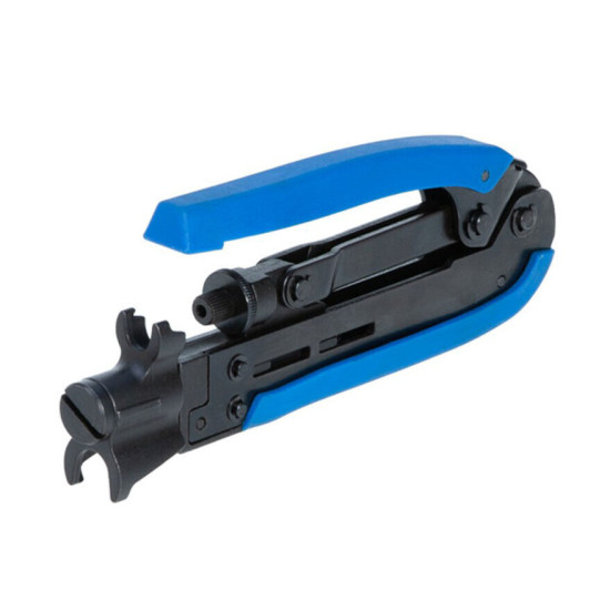 RG11 RG59 RG6 Coax Cable Hand Crimping Compression Tool for F-Type Connectors RG11 RG59 RG6 Coax Cable Hand Crimping Compression Tool for F-Type Connectors
