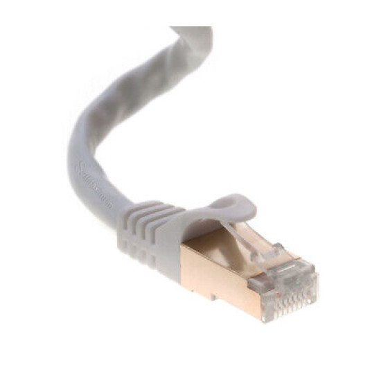 Cat7 S/FTP Ethernet Network Cable High Speed LAN Patch Cord Gray 6f-20ft- LOT Cat7 S/FTP Ethernet Network Cable High Speed LAN Patch Cord Gray 6f-20ft- LOT
