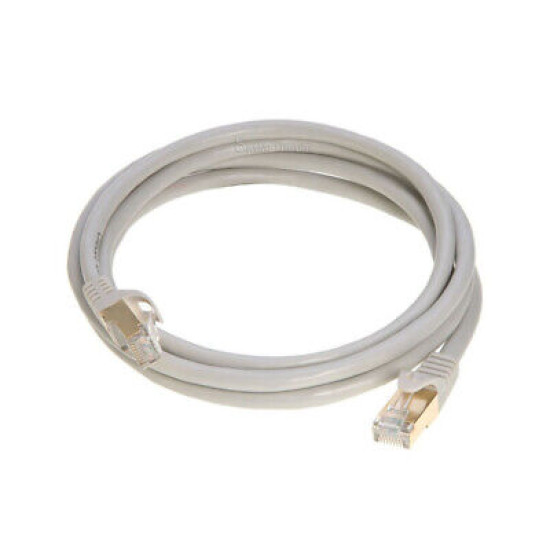 Cat7 S/FTP Ethernet Network Cable High Speed LAN Patch Cord Gray 6f-20ft- LOT Cat7 S/FTP Ethernet Network Cable High Speed LAN Patch Cord Gray 6f-20ft- LOT