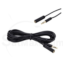 3.5mm 6ft Audio Male to Female Extension Cable Stereo Headphone AUX Slim Cord