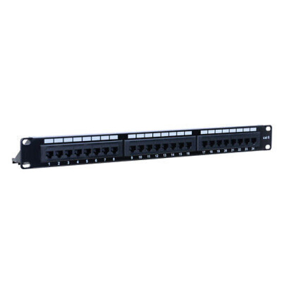 Cat6 UTP Patch Panel 24 Ports 110Type RJ45 Ethernet LAN Network Rack Wall Mount Cat6 UTP Patch Panel 24 Ports 110Type RJ45 Ethernet LAN Network Rack Wall Mount