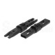 Replacement Blade Set 110/66 for Punch Down Tool Cat5e Cat6 LAN Network Wire Replacement Blade Set 110/66 for Punch Down Tool Cat5e Cat6 LAN Network Wire