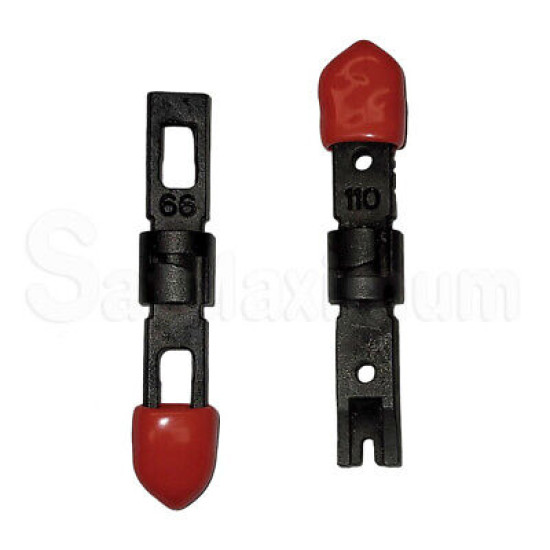 Replacement Blade Set 110/66 for Punch Down Tool Cat5e Cat6 LAN Network Wire Replacement Blade Set 110/66 for Punch Down Tool Cat5e Cat6 LAN Network Wire