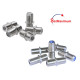 RG6 RG59 F-Type Female to Female Coaxial Coupler F81 Barrel Coax Adapter - LOT