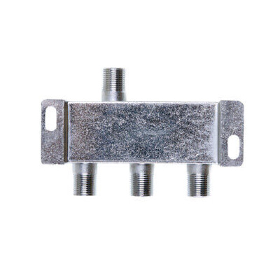 3-Way Coaxial Cable Splitter 5-2300 MHz for RG6 RG59 TV Antenna Multipack LOT 3-Way Coaxial Cable Splitter 5-2300 MHz for RG6 RG59 TV Antenna Multipack LOT