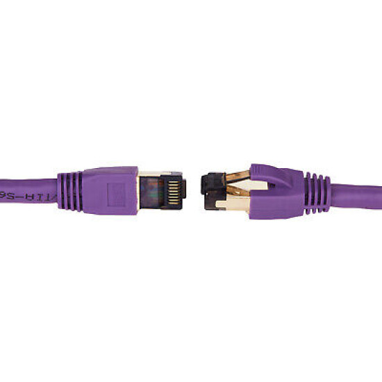 CAT8 Purple SFTP Ethernet Cable 40Gbps 2GHz Copper LAN Wire 0.5FT-75FT Multi LOT CAT8 Purple SFTP Ethernet Cable 40Gbps 2GHz Copper LAN Wire 0.5FT-75FT Multi LOT