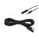 3.5mm 25ft Audio Male to Female Extension Cable Stereo Headphone AUX Slim Cord 3.5mm 25ft Audio Male to Female Extension Cable Stereo Headphone AUX Slim Cord
