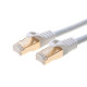 Cat7 White SFTP Ethernet Patch Cord Copper LAN Network Cable 6ft- 20ft LOT Cat7 White SFTP Ethernet Patch Cord Copper LAN Network Cable 6ft- 20ft LOT