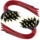 DC Power Pigtail Cable Plug 18AWG 2.1mm x 5.5mm 12V 5A Male Connector Pack Lot DC Power Pigtail Cable Plug 18AWG 2.1mm x 5.5mm 12V 5A Male Connector Pack Lot