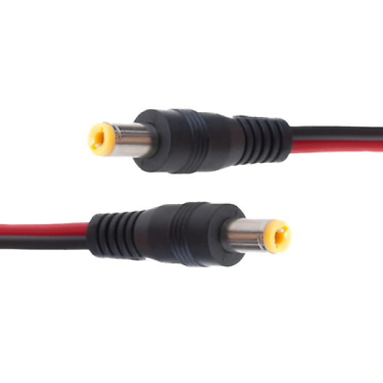 DC Power Pigtail Cable Plug 18AWG 2.1mm x 5.5mm 12V 5A Male Connector Pack Lot DC Power Pigtail Cable Plug 18AWG 2.1mm x 5.5mm 12V 5A Male Connector Pack Lot