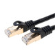 Cat7 S/FTP Ethernet Cable High Speed LAN RJ45 Patch Cord Black 25ft - 200ft LOT Cat7 S/FTP Ethernet Cable High Speed LAN RJ45 Patch Cord Black 25ft - 200ft LOT