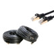 Cat7 S/FTP Ethernet Cable High Speed LAN RJ45 Patch Cord Black 25ft - 200ft LOT Cat7 S/FTP Ethernet Cable High Speed LAN RJ45 Patch Cord Black 25ft - 200ft LOT