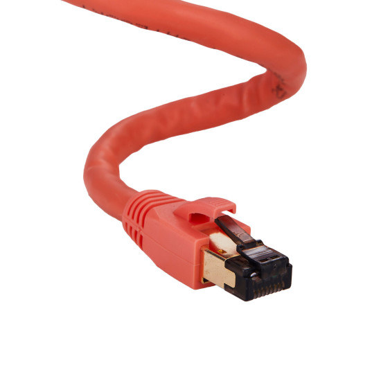 CAT8 Orange STFP Ethernet Cable 40Gbps 2GHz Copper LAN Wire 0.5FT-75FT Multi LOT CAT8 Orange STFP Ethernet Cable 40Gbps 2GHz Copper LAN Wire 0.5FT-75FT Multi LOT