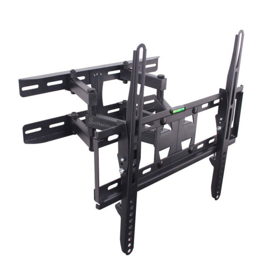 TV Wall Mount VESA Full Motion Dual Arm Swivel Tilt LED LCD HDTV Fits 23-55 Inch TV Wall Mount VESA Full Motion Dual Arm Swivel Tilt LED LCD HDTV Fits 23-55 Inch