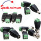 DC Power Connector 2.1 x 5.5mm BNC RCA Male /Female CCTV Video Balun Adapter LOT DC Power Connector 2.1 x 5.5mm BNC RCA Male /Female CCTV Video Balun Adapter LOT