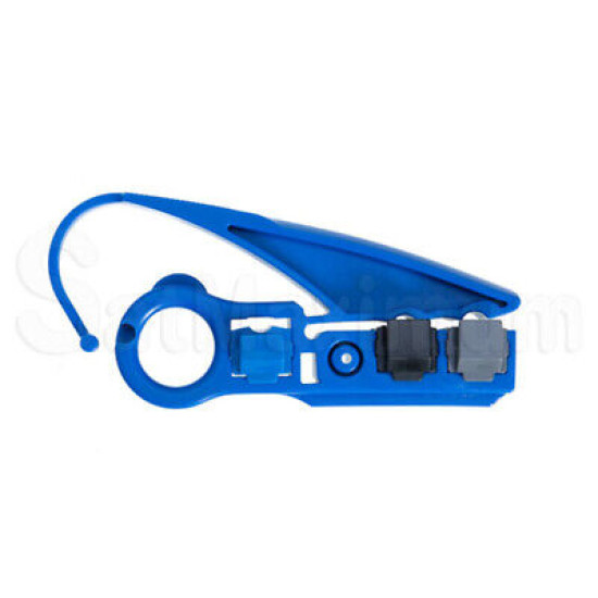 Coax Cable Jacket Stripper RG6/ RG59/ UTP Cat5e Cat6 Cable Cutter Strip Tool Coax Cable Jacket Stripper RG6/ RG59/ UTP Cat5e Cat6 Cable Cutter Strip Tool