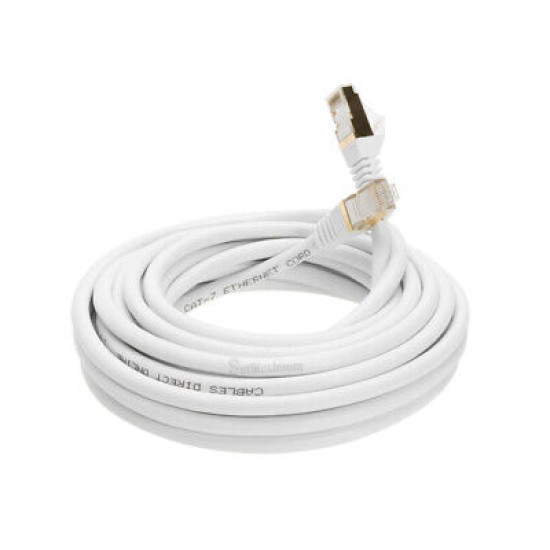 Cat7 S/FTP Ethernet Patch Cord Copper LAN Network Wire 50FT-200FT Multi LOT Cat7 S/FTP Ethernet Patch Cord Copper LAN Network Wire 50FT-200FT Multi LOT