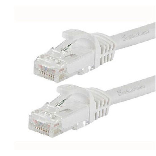 CAT6e/CAT6 Ethernet Patch Cable RJ-45 LAN Network Cord White 1.5FT - 20FT LOT CAT6e/CAT6 Ethernet Patch Cable RJ-45 LAN Network Cord White 1.5FT - 20FT LOT