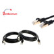 Cat7 Black SFTP Ethernet Patch Cord Copper LAN Network Cable 6ft - 20ft LOT Cat7 Black SFTP Ethernet Patch Cord Copper LAN Network Cable 6ft - 20ft LOT